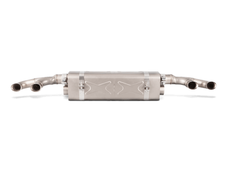 Akrapovic 16-17 Porsche 911 Turbo/Turbo S (991.2) Slip-On Line (Titanium) (Req. Tips/Diffuser)