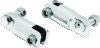 Kuryakyn 2-1/4in Stirrup Heel Rest Extenders Chrome