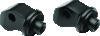 Kuryakyn Splined Front Peg Adapter 15-20 Scout Satin Black