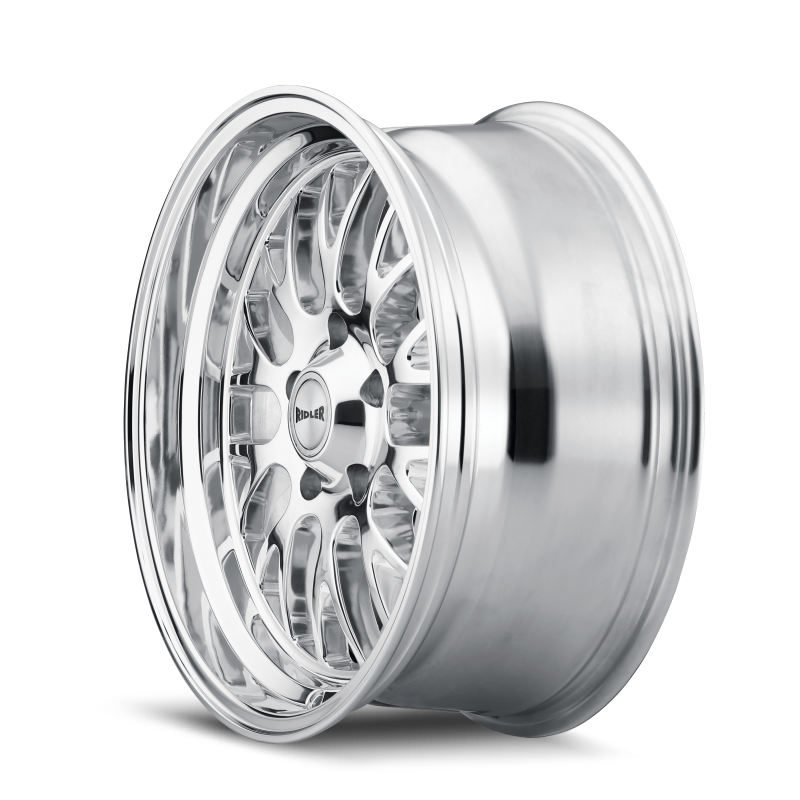 Ridler 607 20x10 / 5x127 BP / 0mm Offset / 83.82mm Hub Polished Wheel