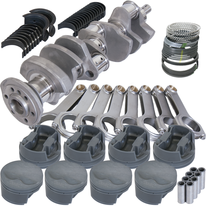 Eagle Chevy 400 3.750in Crank 6.000in H-Beam -5cc Flat Top 4.165in Pistons Rotating Assembly