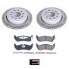 Power Stop 03-11 Lincoln Town Car Rear Semi-Coated Rotor Kit