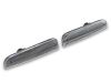 Raxiom 97-01 Jeep Cherokee XJ LED Side Marker Lights- Clear Lens- Amber LED