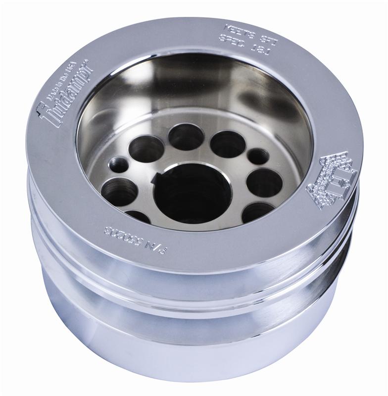 Fluidampr Ford 8BA Flat Head Wide Belt Steel Internally Balanced Damper