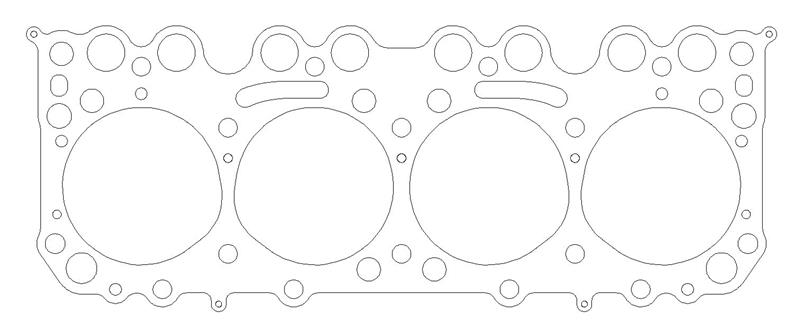 Cometic Oldsmobile 370/371 Gen1 Rocket V8 .060in MLS Cyl Head Gasket-4.190in Bore-J-2 Golden Rocket