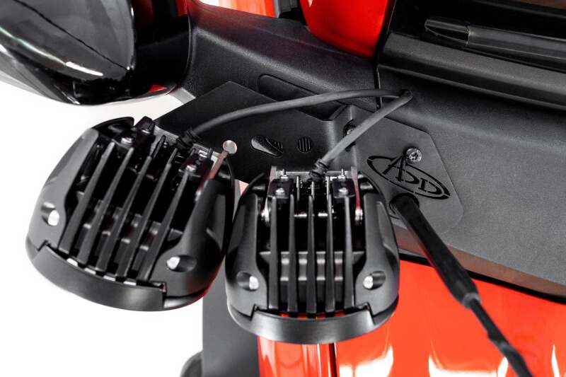 Addictive Desert Designs21-23 Ford Bronco/Raptor Dual Ditch Light Brackets
