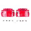 Power Stop 03-07 Cadillac CTS Front Red Calipers w/Brackets - Pair