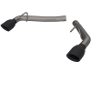 QTP 2014-2015 Chevrolet Camaro SS QTP Eliminator Axle Back Black Tips