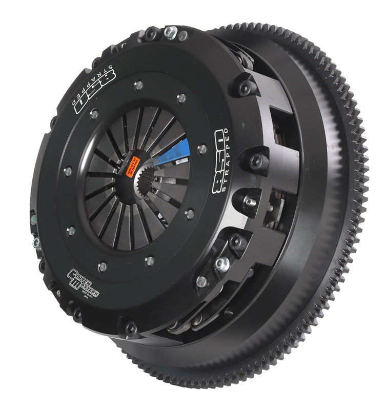 Clutch Masters 90-97 Mitsubishi 3000GT 3.0L 4WD Twin Turbo 850 Strapped Series Clutch w/Steel FW