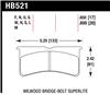 Hawk HP+ Street Brake Pads
