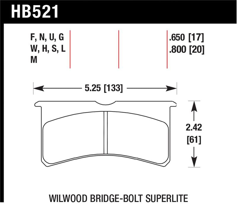 Hawk HP+ Street Brake Pads