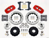Wilwood AERO6 Front Hub Kit 14.00 Drilled-Red Chevy C-10 60-87 CPP Drop Spindle