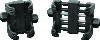 Kuryakyn Tech Connect Device Holder Large 3-5/8 to 6 inches Wide Black