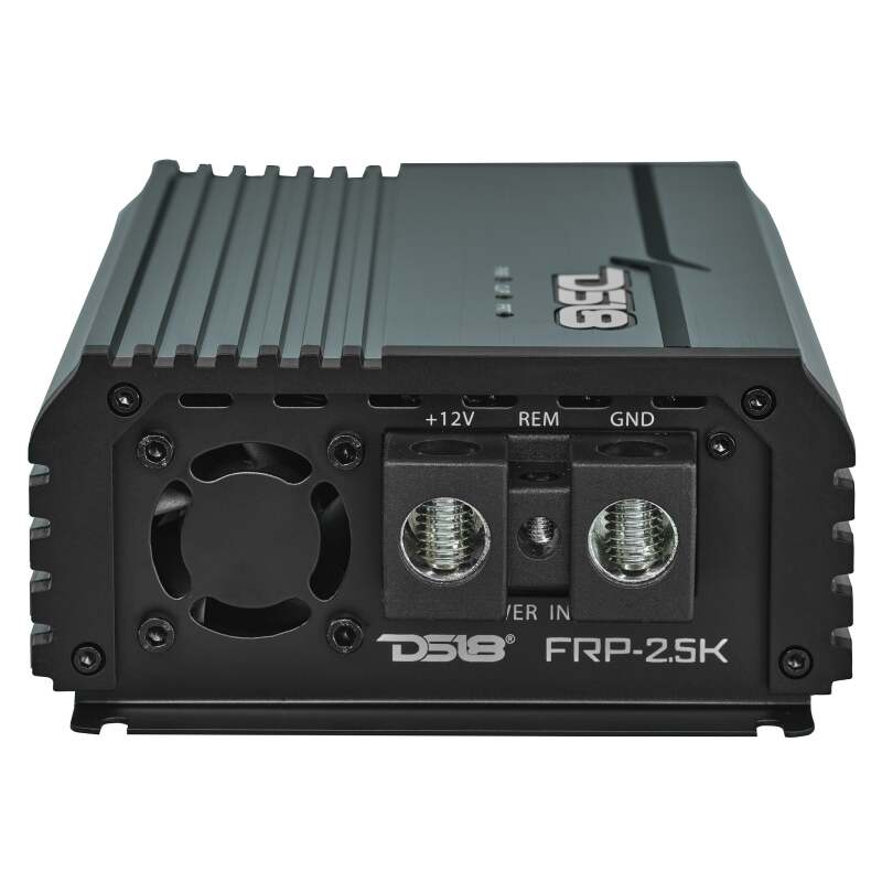 DS18 1-Channel Amp Class D Full-Range Monoblock 2500 Watts RMS/1ohm Titanium