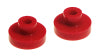 Prothane 63-73 MG MGB Gearbox Cross Member Steady Kit - Red