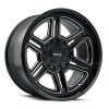 Mayhem 8117 Hermosa 20x9 / 5x127 BP/ 18mm Offset / 87mm Hub Black/Milled Wheel