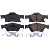 Power Stop 2021 Jeep Grand Cherokee Rear Z17 Evo Ceramic Brake Pads w/Hardware