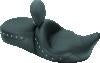 Mustang 08-21 Harley Electra Glide,Rd Glide,Rd King,Str Glide Touring Heated 1PC Seat Studs-Black