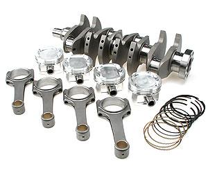 Eagle Chevy 502 4.250in Crank 6.385in H-Beam -20cc 4.500in Pistons Rotating Assembly