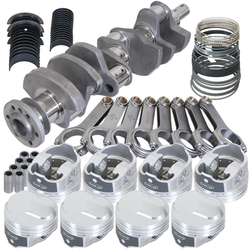 Eagle Chevy 454 4.000in Crank 6.135in H-Beam 43cc Dome 4.310in Pistons Rotating Assembly