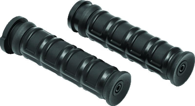 Kuryakyn Dillinger Grips Throttle-By-Wire Black
