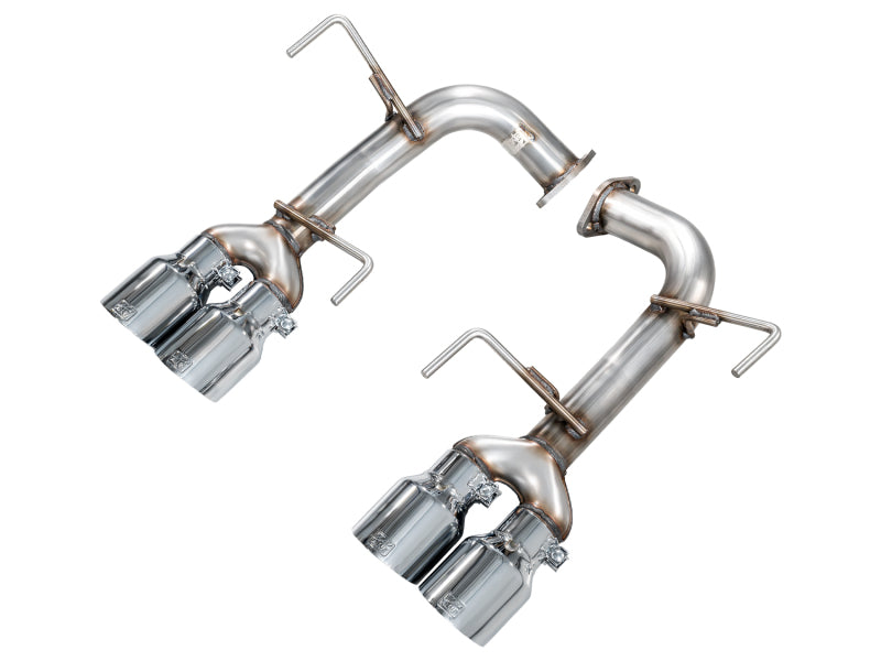 AWE Tuning 22-25 Subaru VB WRX Track Edition Axle-Back Exhaust - Chrome Silver Tips