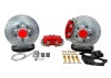 Baer Brakes Applications Using Mustang II Spindles 11in Classic Series Front Brake Kit - Red