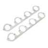 Stainless Works Big Block Ford Flat Tall Oval Port Header 304SS Exhaust Flanges 2-1/4in Primaries