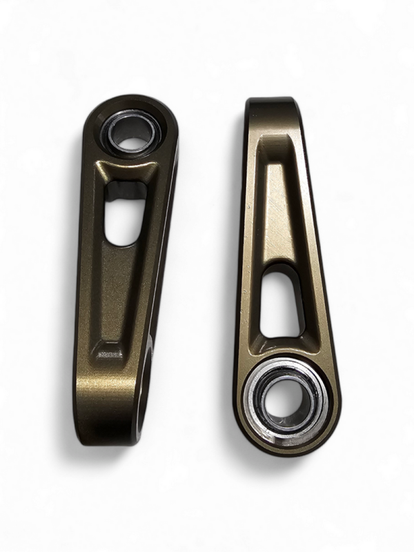 Elektric Offroad 2017+ Can Am X3 Maverick Volt Front Billet Sway Bar Links Anodized Gun Metal