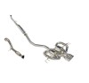 Remark 17-21 Honda Civic Type R FK8 Sports Touring Cat-Back Exhaust/Front Pipe - Stainless Steel
