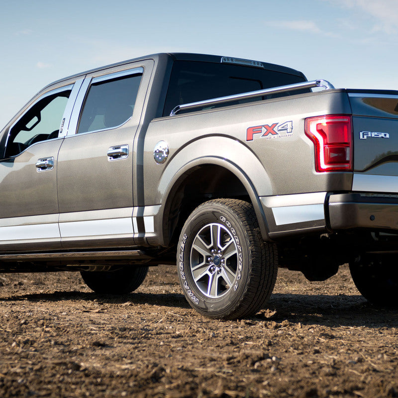 Putco 2021 Ford F-150 Reg Cab 8ft Long Box Stainless Steel Rocker Panels (4.25in Tall 10pcs)
