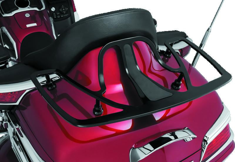 Kuryakyn Luggage Rack 01-17 Honda GL1800 Except F6B Models - Gloss Black