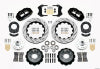 Wilwood Narrow Superlite 6R Front Hub Kit 14.00in Drilled 1965-1969 Mustang Drum Spindle