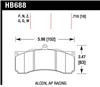 Hawk Alcon / AP Racing / Baer HPS Brake Pads