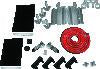 Bikers Choice 14-Up Touring Hard Bags Complete Saddlebag Latch Kit