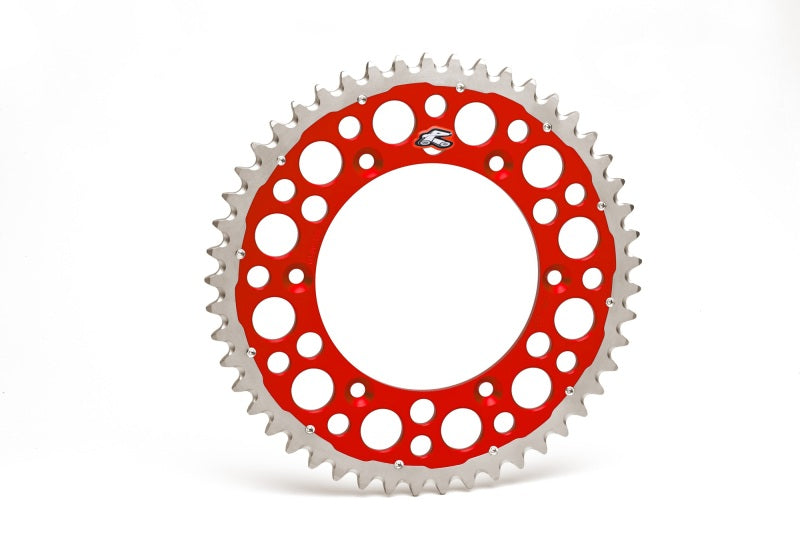 Renthal 2027 Honda CRF450 5240-520 Twinring Rear Sprocket - Red 48T
