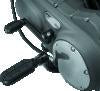 Kuryakyn Heavy Industry Pegs With Adapters Satin Black