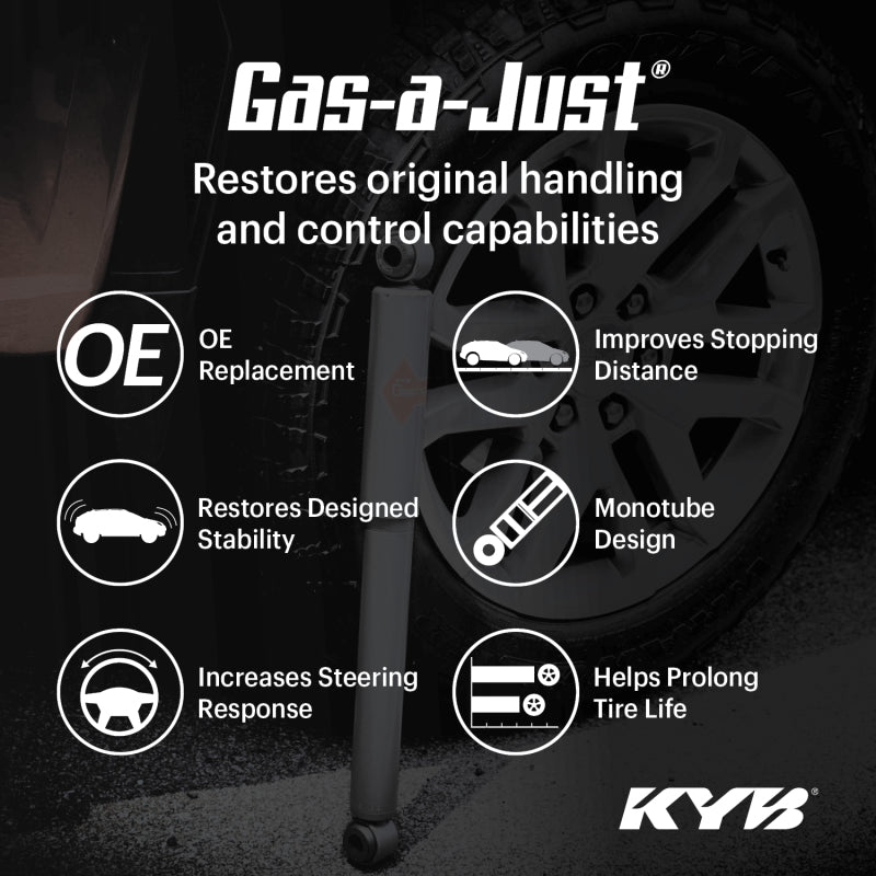 KYB Shocks Gas-A-Just Front Left Strut Lexus GS350 w/Adaptive Suspension AWD 2008-2011