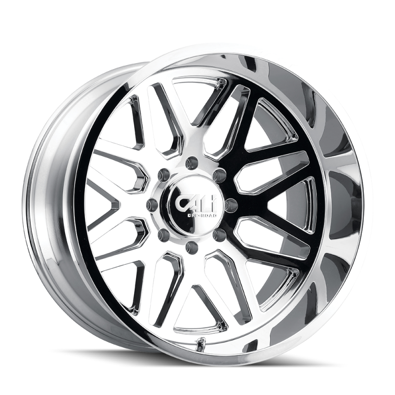 Cali Off-Road 9115 Invader 20x10 / 6x135 BP / -25mm Offset / 87.1mm Hub Chrome Wheel