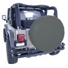 Rugged Ridge 33in Tire Cover Black Diamond
