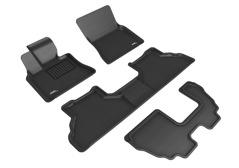 3D MAXpider 07-13 BMW X5 Kagu Black Full Set