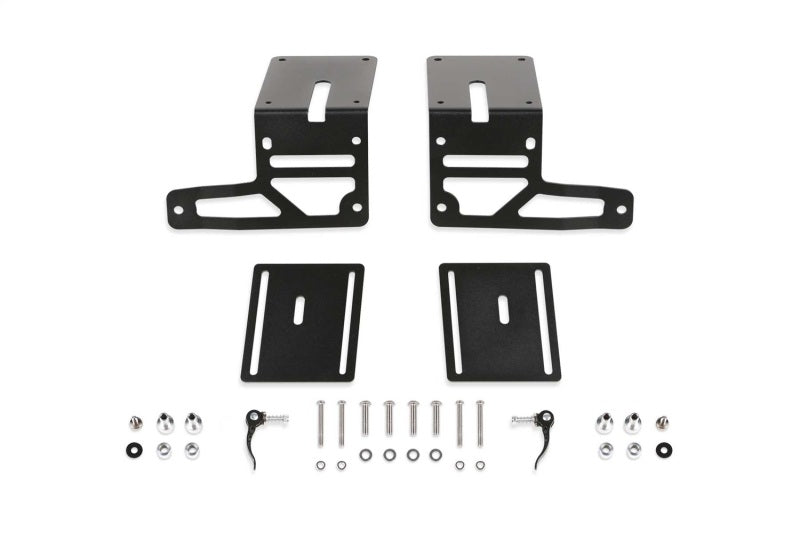 Fabtech 18-21 Jeep JL/JT Light Bracket Kit (Adjustable)