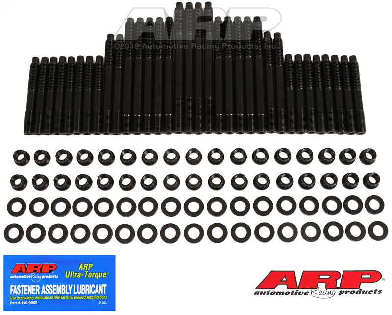 ARP SBC w/Brodix,Rodeck alum block w/23A A head production style Head Stud Kit