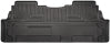 Husky Liners 09-15 Buick Enclave/Chevy Traverse/GMC Acadia WeatherBeater 2nd Row Black Floor Liners