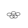 Peterson Fluid Systems O-Ring P/R Small Flange (Pack of 5)