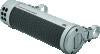 Kuryakyn Road Thunder Plus Sound Bar Satin Silver