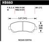 Hawk LTS Street Brake Pads