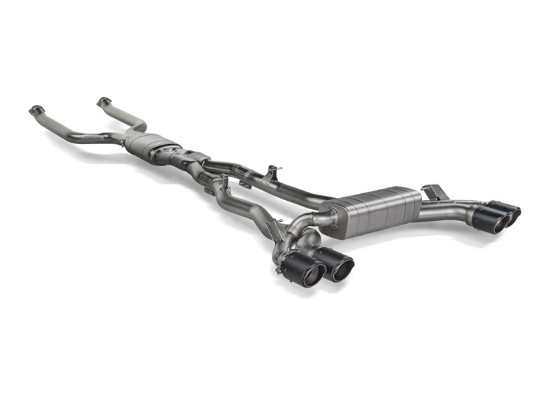 Akrapovic 2024+ BMW M5 (G90,G99) Evolution Catback Exhaust - Titanium (Requires Tips)
