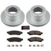 Power Stop 05-10 Ford F-350 Super Duty Rear Z17 Evolution Geomet Coated Brake Kit