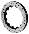 Wilwood Rotor-SV-SRP72 Iron-LH-Drill-BLK 14.00 x 1.25 - 12 on 8.25in